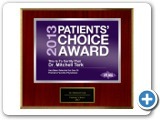 Patient's Choice Award 2013: