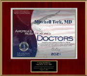 America's Most Honored Doctors 2021 - Top 5% - Mitchell Terk, MD 