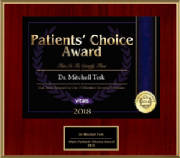 Vitals Patients Choice - Patients' Choice 2018 - Dr. Mitchell Terk