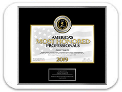 America's Most Honored Professionals 2019 - Top 1%