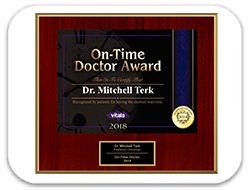 Mitchell Terk, MD: On-Time Physician Award - 2018