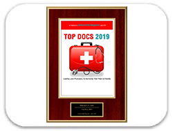 Awarded Top Doctor - Jacksonville Magazine 2019